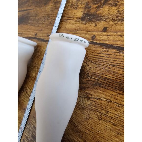 Pair of Vintage Hand Painted Bisque Doll Arms Hands Beidermeier Germany - Picture 2 of 6